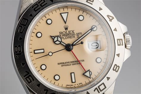 cream dial Rolex ii